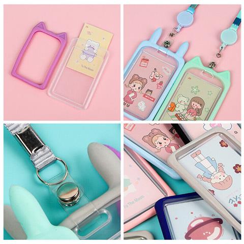 Porta Badge Identificativo Con Cordino Retrattile Blue - Foto 3