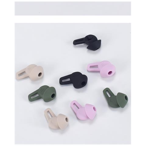 Cuscinetti Auricolari Di Ricambio Per Auricolari Huawei Freelace Pro Cuscino In Silicone Black - Foto 2