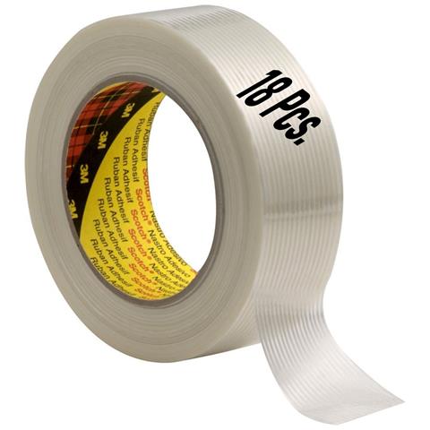 18 X 3m Scotch 8956 50mm X 50m Filament Nastro Adesivo Telaio Imballaggi Sigillature - Foto 1
