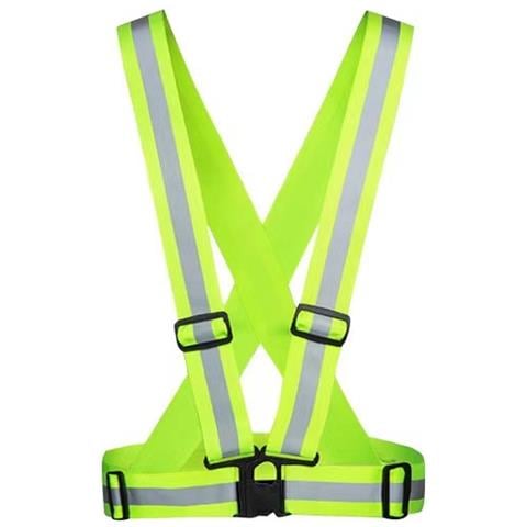 Fasce Di Sicurezza Riflettenti Confezione Da 2 - 5x1,5 Cm Green - Foto 2