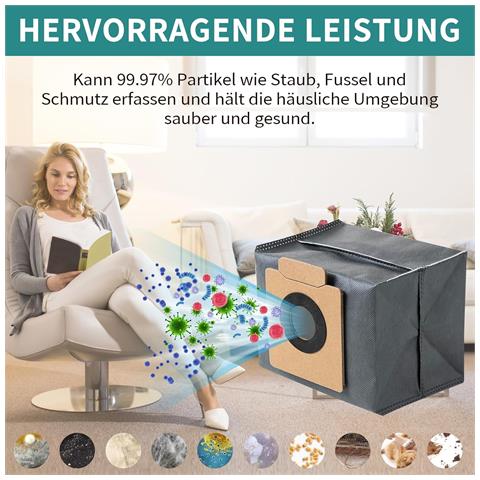 Sostituzione Del Sacchetto Per Aspirapolvere Eufy X8 Pro /x10 Pro Omni - Foto 6