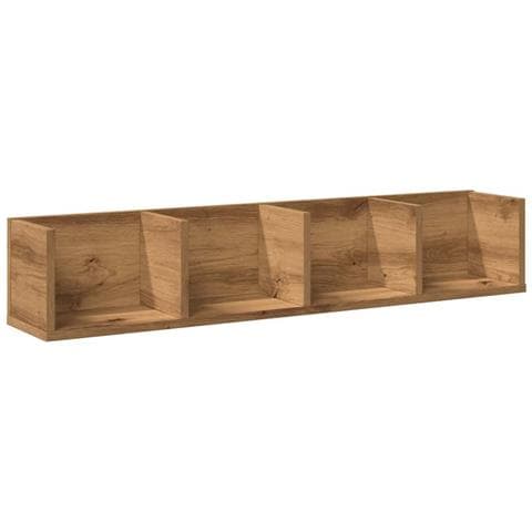 Mensola A Muro Cd Artigianale 100x18x18 Cm Legno Multistrato - Foto 2