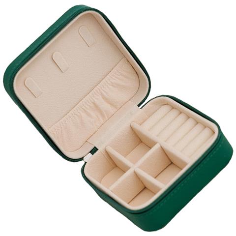 Portagioie Per Anelli, Orecchini E Piccoli Accessori Green - Foto 2