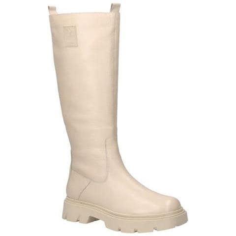 Nude Casual Closed Boots Stivali Pelle Scarpe Donna Beige Eu 39, 9-25670-29-123 - Foto 2