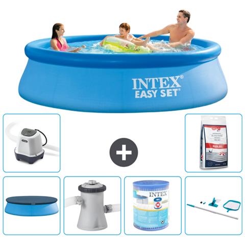 Piscina Fuori Terra - In Giro - 305x76 Cm - Blu - Include Accessori Coordinati A539 - Foto 1