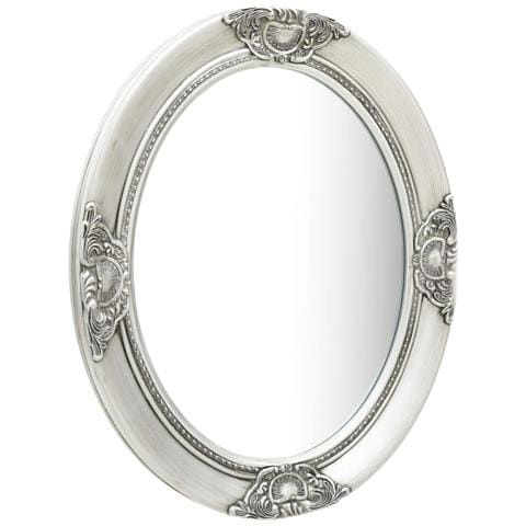 Lusso Casadino -  Specchio Da Parete Stile Barocco 50x60 Cm Argento - Foto 1