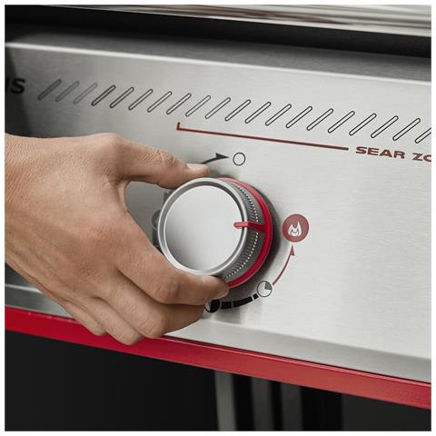 1501260 barbecue per l'aperto e bistecchiera Carrello GPL Nero, Acciaio inox 2040 W - Foto 6