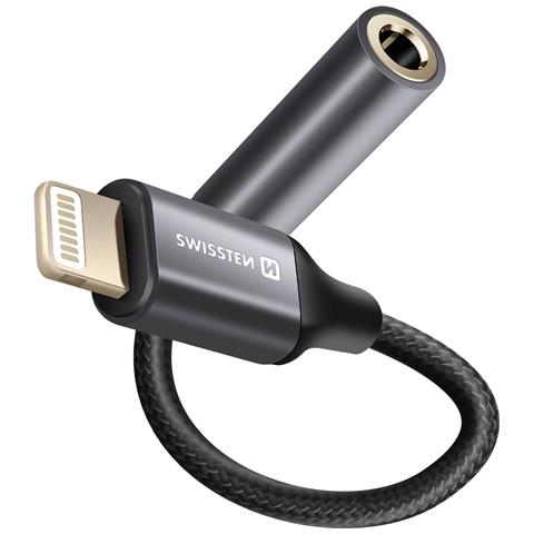 Adattatore Audio Lightning-jack 3.5mm Iphone, Nero - Foto 1