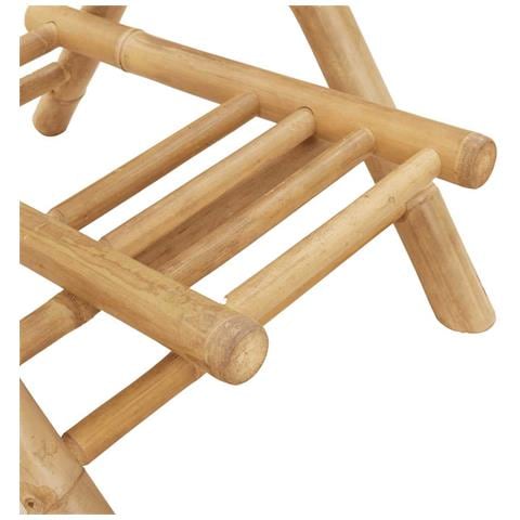 Set Bar da Esterno 3 pz Pieghevole in Bambù - Foto 9