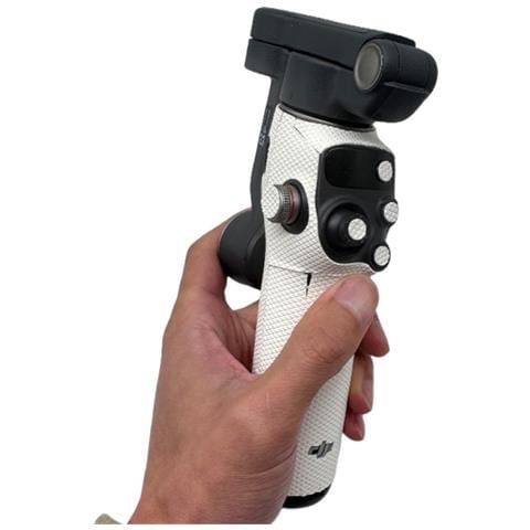 Adesivo Protettivo Bianco Per Stabilizzatore Dji Osmo Mobile 7p / 7: Protezione, Presa E Stile - Foto 1