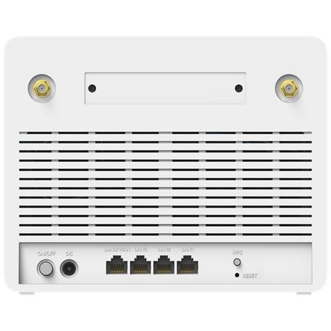 LT15E router wireless Gigabit Ethernet Dual-band (2.4 GHz / 5 GHz) 4G Bianco - Foto 2