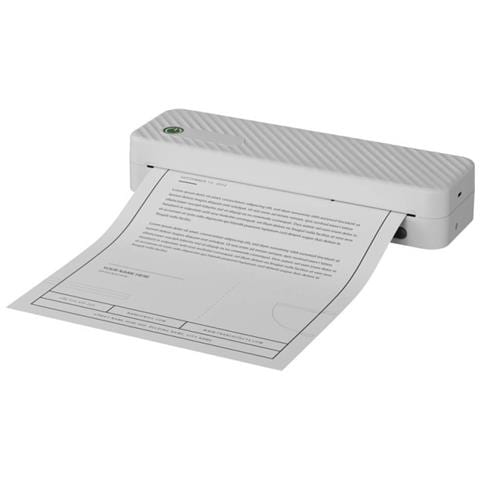 Stampante Termica A4 Senza Inchiostro - Stampante Termica Portatile A Colori Da 8 Pollici White - Foto 1