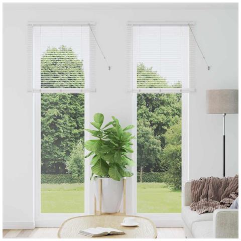 Tenda per Finestra con tende Bianco Alluminio - Foto 2