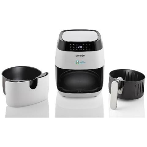 AF1409DW friggitrice 1400 W Friggitrice ad aria calda Nero, Bianco - Foto 1