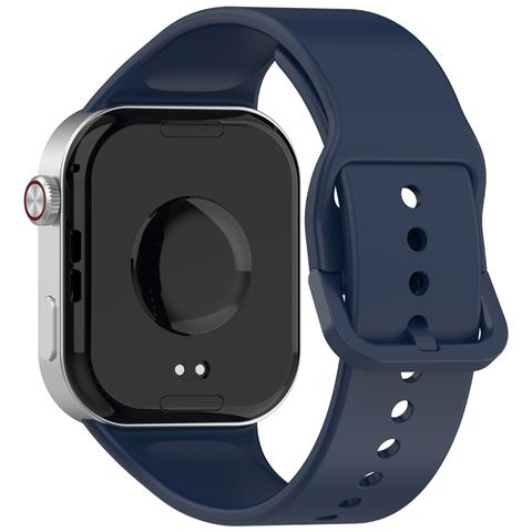 Cinturino Di Ricambio In Silicone Liquido Compatibile Con Redmi Watch 6 - Disponibile In Vari Colori Blue - Foto 4