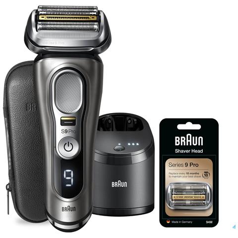 Series 9 Pro 9465cc Rasoio Trimmer Nero, Argento - Foto 1