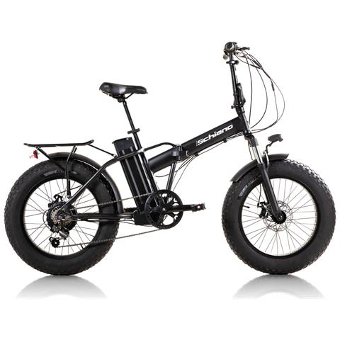 Fat Acciaio 20'' - E-bike Pieghevole, Telaio Acciaio, Ruote Fat 20'', Cambio 6 Velocità, Motore 250 W, Batteria 36vx10 Ah - Colore Nero - Foto 1