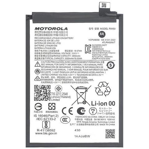 Ricambio Batteria Litio Integrata Originale Rw50 Bulk Per Moto G75 5g - Foto 1