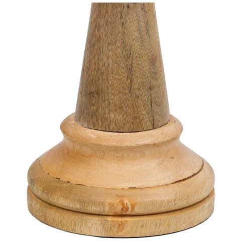 Pezzo Degli Scacchi Del Re In Legno Di Mango Marrone D15,5x40h Cm - Foto 6