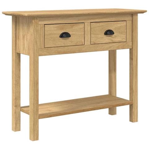 Tavolo consolle BODO Marrone miele 91 x 34.7 x 74 cm - Foto 1