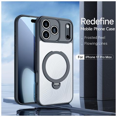 Cover per iPhone 17 Pro Max - TPU+PC, Nero, MagSafe - Foto 2