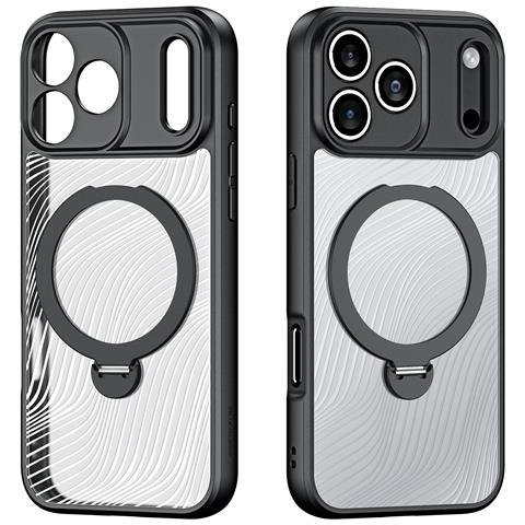 Cover per iPhone 17 Pro Max - TPU+PC, Nero, MagSafe - Foto 4