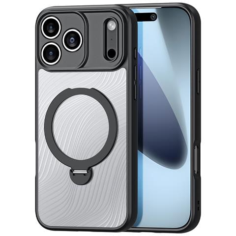 Cover per iPhone 17 Pro Max - TPU+PC, Nero, MagSafe - Foto 1