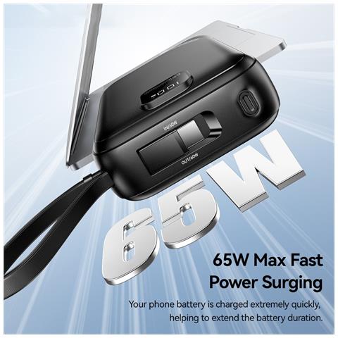 Power Bank - 20000 mAh, 65W - Foto 2