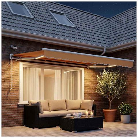 Tenda retrattile Sabbia 300 x 250 cm Poliestere - Foto 2