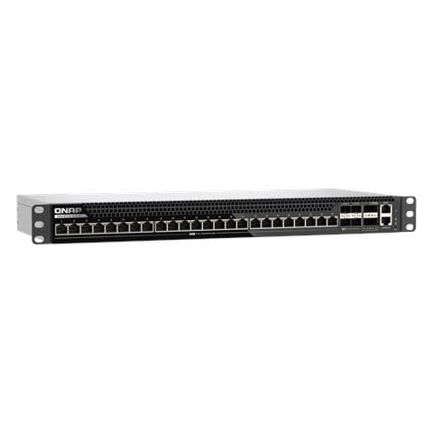 QSW-M7230-2X4F24T switch di rete Gestito L3 10G Ethernet (100/1000/10000) 1U Nero - Foto 2