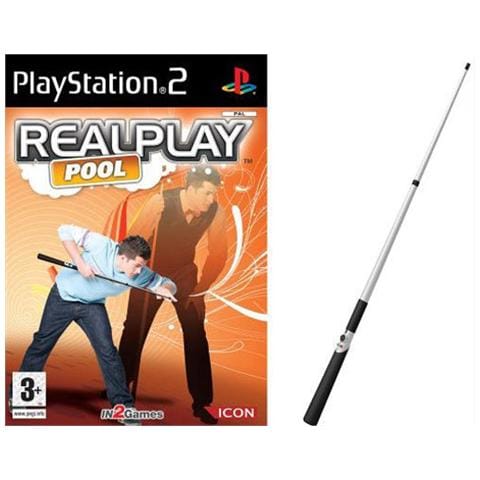 PS2 - Real Play Pool + Stecca da Biliardo - Foto 3