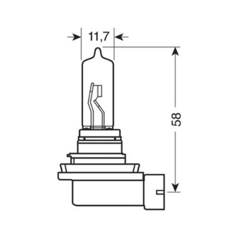 Cp. lampade H9 Blu-xe 12v 65w Pgj19-5 - Foto 2