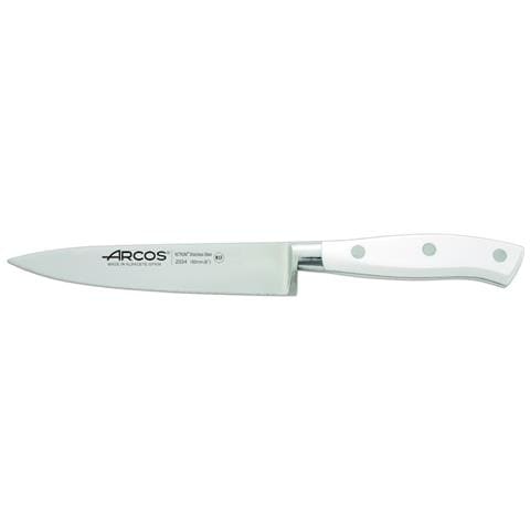 Serie Riviera Blanc - Forchettone - Acciaio Inossidabile Forgiato Nitrum 180 Mm - Manico Polioxymetilene (pom) Colore Bianco - Foto 1