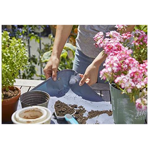 Gardena Città Giardinaggio Mat impianto M Tappetino per piante, nero, turchese, M - Foto 3