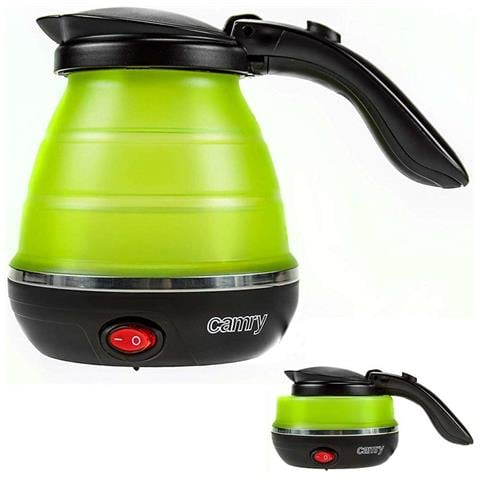 Bollitore In Plastica 0,5l 750w Contenitore Il Silicone Pieghevole Cr 1265 - Foto 1