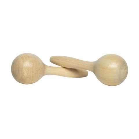 Maracas In Legno Di Betulla, Colore Del Legno - Foto 2