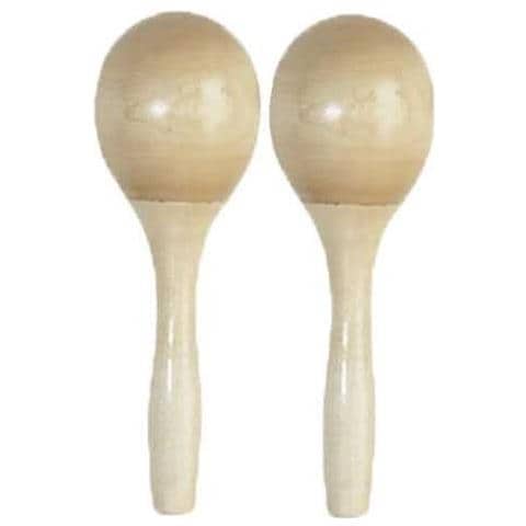 Maracas In Legno Di Betulla, Colore Del Legno - Foto 1