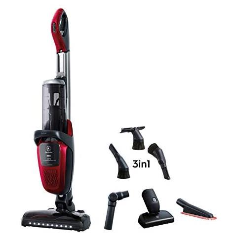 ELECTROLUX - PF91-ANIMA Scopa Ricaricabile 4 in 1 senza Sacco Capacità 0.7  L Colore Metallico / Rosso - ePRICE