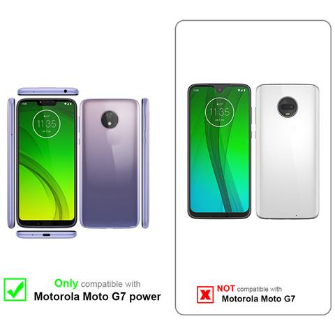 Custodia Compatibile Con Motorola Moto G7 Power Eu Version In Liquid Blu - Coperchio Protettivo In Silicone Tpu Flessibile - Foto 11