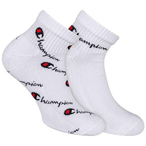 Unisex Calzini, 2 Paio - Caviglia Calzini Moda, Logo - Bianco, 39-42 - Foto 1