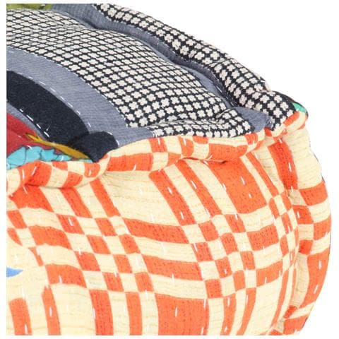 Pouf Modulare in Tessuto Patchwork - Foto 2