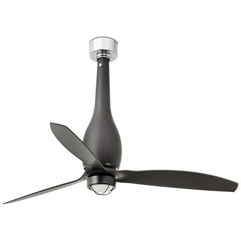 Ventilatore Da Soffitto A Led Nero Opaco Con Motore Cc, 3000k - Foto 2