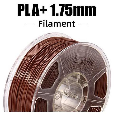 Pla Stampante 3d Ad Incandescenza 175 Millimetri Pla Inoltre Filamento Dimensionale Precisione - 003 Mm 22 Libbre (1kg) Spool Di Stampa 3d Incandescenza Per Stampanti 3d Brown - Foto 4