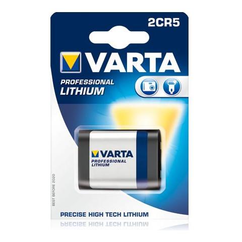 2CR5, 1600 mAh, Fotocamera, Litio, 4,5 cm, 42g, Bolla - Foto 3