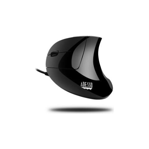 iMouse E9 USB Ottico 2400DPI Mancino Nero mouse - Foto 2