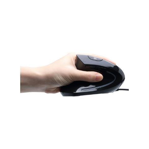 iMouse E9 USB Ottico 2400DPI Mancino Nero mouse - Foto 8
