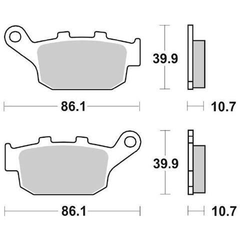 Pastiglie Freno 161ct - Foto 1