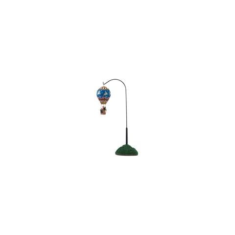 Mongolfiera Babbo Natale Lemax Decorazione Natale Multicolore - Foto 4
