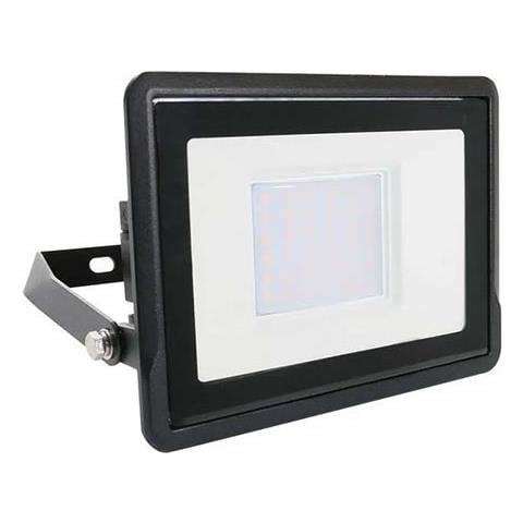 V-tac Vt-138 Faro Led 30w Chip Samsung Smd Bianco Freddo 6500k Slim Alluminio Nero Box Derivazione Ip65 - Sku 20312 - Foto 1