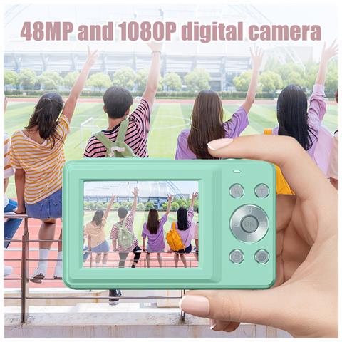 Fotocamera Digitale 44mp/1080p/16x Con Zoom Digitale/luce Di Riempimento/scheda Da 32 Gb Pink - Foto 7